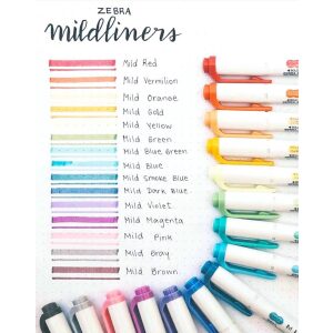 Zebra - Buy a product from our Mildliner Range and Get a Zebra Pen Set Free *Free Pen Set Will Be Selected at Random