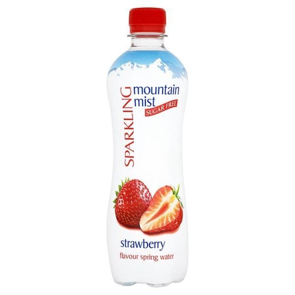Mountain Mist Sugar Free Strawberry Flavoured Sparkling Water 500ml A
