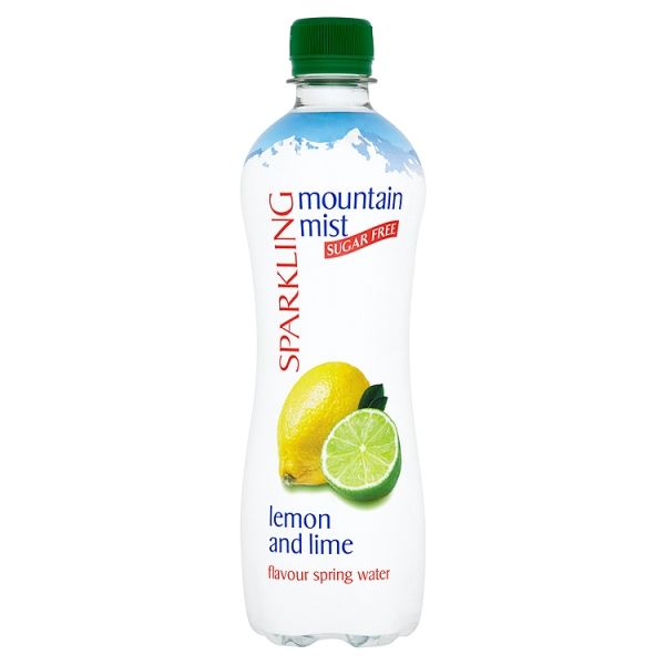 Mountain Mist Lemon And Lime Sugar Free Sparkling Water 500ml A. B
