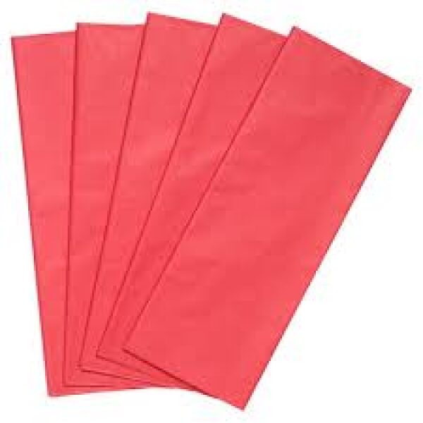 Red Tissue Paper 10 sheets A. B. Snell & Son