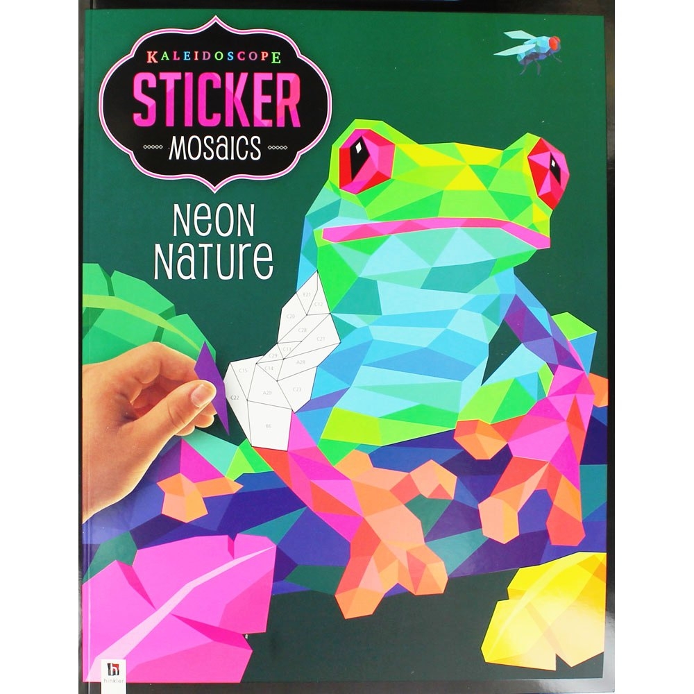 Dean Russo's Pop Art Animal Sticker Mosaic Art