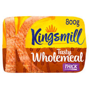 Kingsmill Wholemeal Thick Sliced Bread 800g