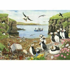 Puffin Parade 500 Piece Jigsaw Puzzle