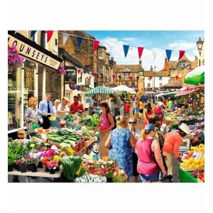 Street Market 1000 Piece Jigsaw Puzzle