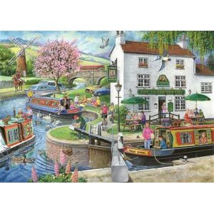 By the Canal 1000 Piece Jigsaw Puzzle