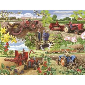 Farming Year 1000 Piece Jigsaw Puzzle