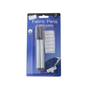 Fabric Pens and Labels - 2 Pack