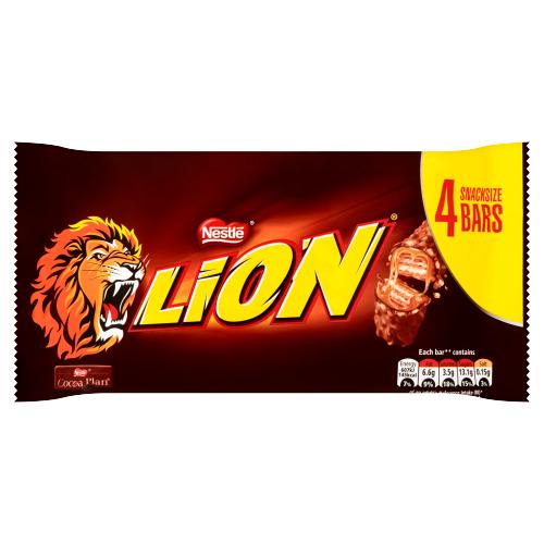 Nestle Lion Bar Multipack 4 x 30g