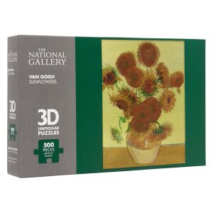 The National Gallery Van Gogh Sunflowers 3D Jigsaw 500 Pce