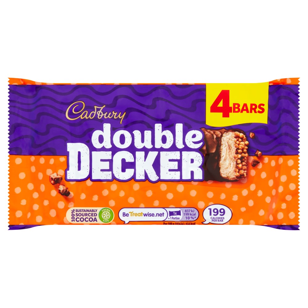 Cadbury Double Decker Multipack 4 x 37.3g