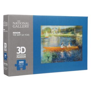 The National Gallery Renoir The Skiff (LaYole) 3D Jigsaw 500Pce