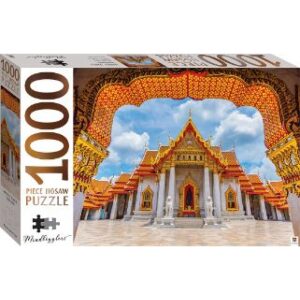 Marble Temple Thailand 1000 Piece Jigsaw Puzzle
