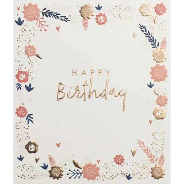 Rose Fizz - Floral Birthday
