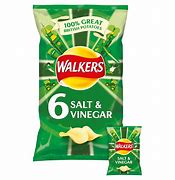 Walkers Salt & Vinegar – 6 Pack – A. B. Snell & Son