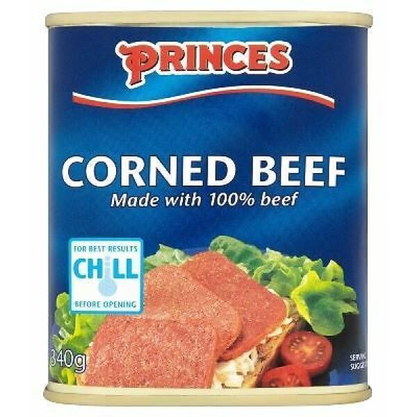 Princes Corned Beef 340g A. B. Snell & Son