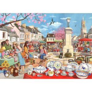 French Market 1000 Piece Jigsaw Puzzle