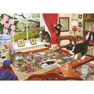 Puzzling Paws 1000 Piece Jigsaw Puzzle
