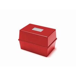 Deflecto Index Box 5" x 3" Red