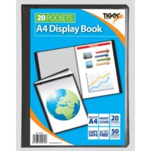 Tiger A4 Display Book 20 Pockets