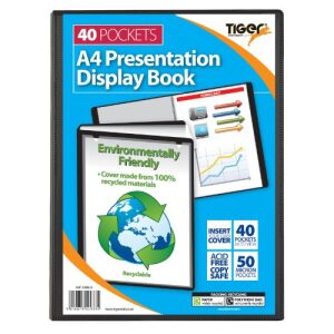 Tiger A4 Display Book 40 Pocket