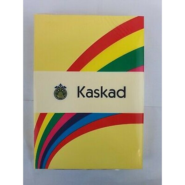 Kaskad A4 Paper Yellow 80 gsm 500 Sheets