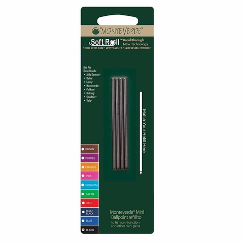 Monteverde Mini Ballpoint Refill Blue