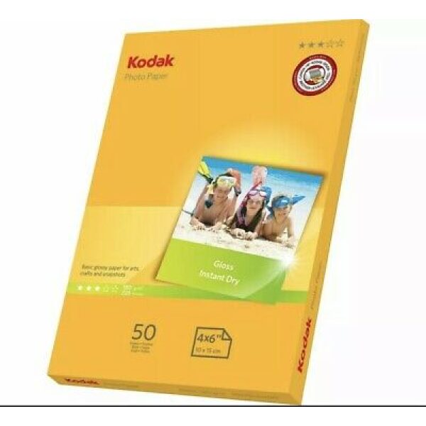 Kodak A6 Photo Paper Gloss 180gsm