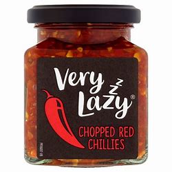 Very Lazy Chopped Red Chilies