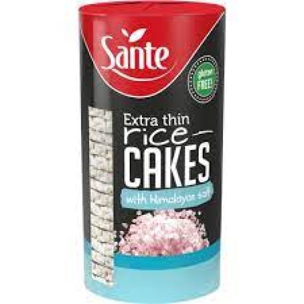 Sante Extra Thin Rice Cakes with Himalayan Salt 110g A. B. Snell & Son
