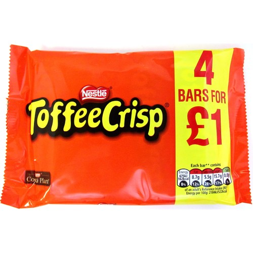 Nestle Toffee Crisp 4 Pack