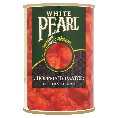 White Pearl Chopped Tomatoes 400g