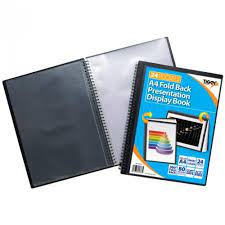 Foldback Presentation Folder 24/48 pocket