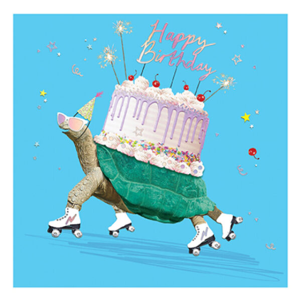 Tortoise Birthday Card