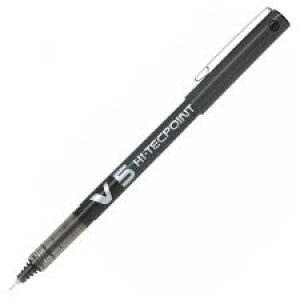 Pilot V5 Tec-Point Black Rollerball
