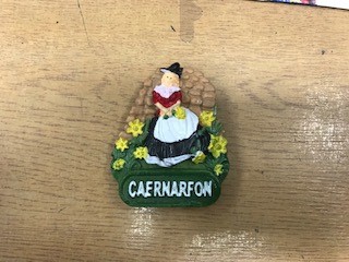 Caernarfon Welsh Lady magnet