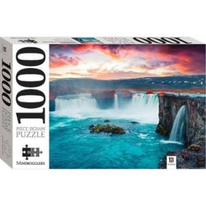 Godafoss Waterfall Iceland 1000 Piece Jigsaw Puzzle