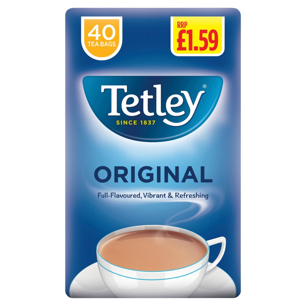 Teley Tetley Teabags 40’s – A. B. Snell & Son
