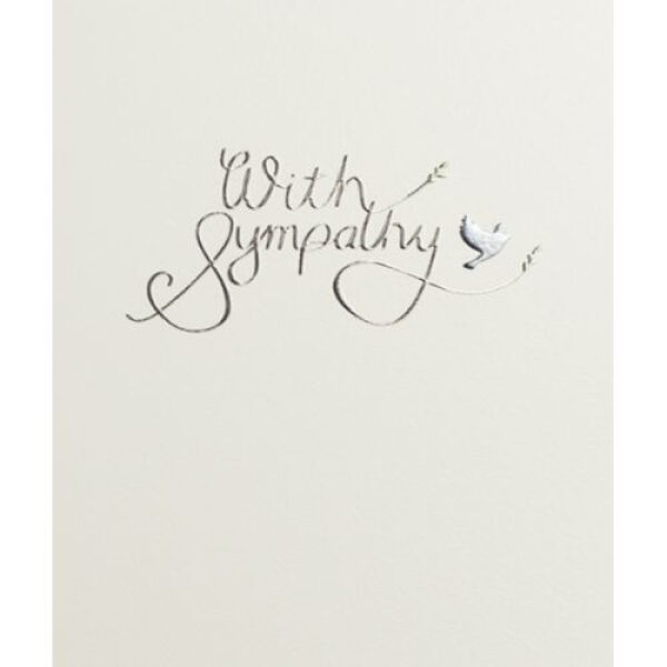 Paperlink With Sympathy Card A. B. Snell & Son
