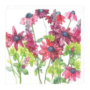 Whistlefish Rudbeckia & Snapdragons card