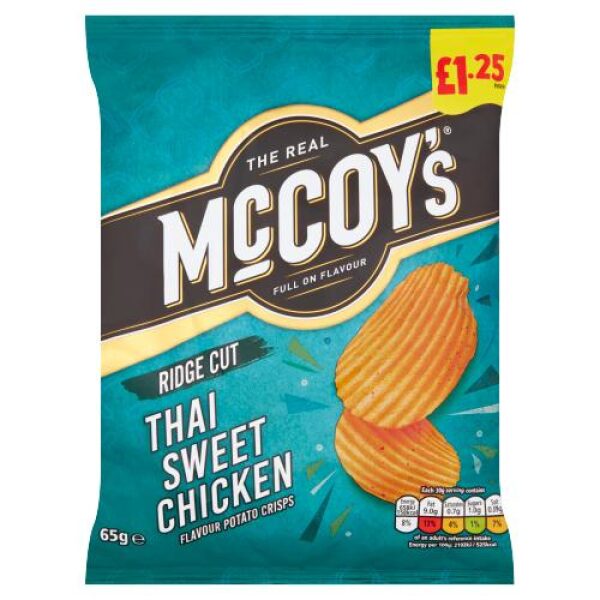 McCoy's Thai Sweet Chicken PM £1.25 65g