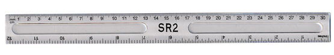Clear Ruler 30cm