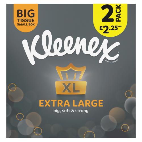 Kleenex Extra Large Tissues -Twin Pack