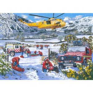 Mountain Rescue 1000 Piece Jigsaw Puzzle