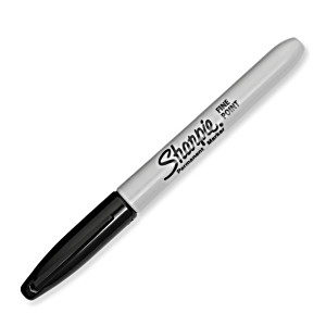 Black Fine Point Sharpie