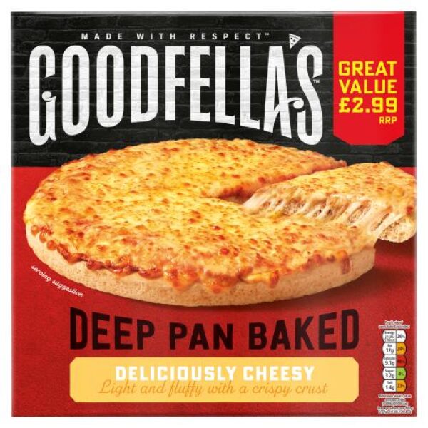 Goodfella's Deep Pan Baked Cheesy Pizza 421g