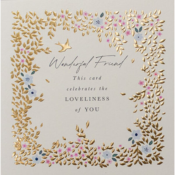 Wonderful Friend card