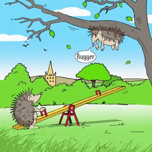 Hedgehog See Saw
