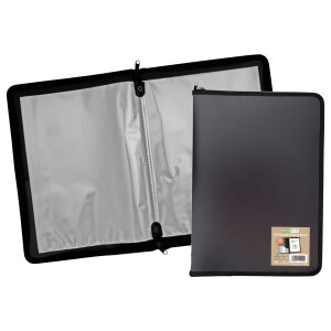 Eco Eco A4 Zipped Display Book - 30 Pockets