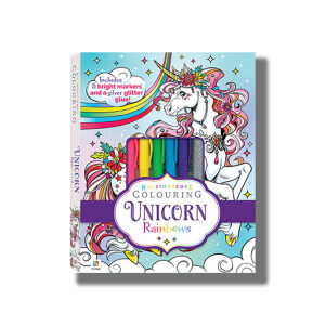 Kaleidoscope Unicorn Rainbows Colouring Kit