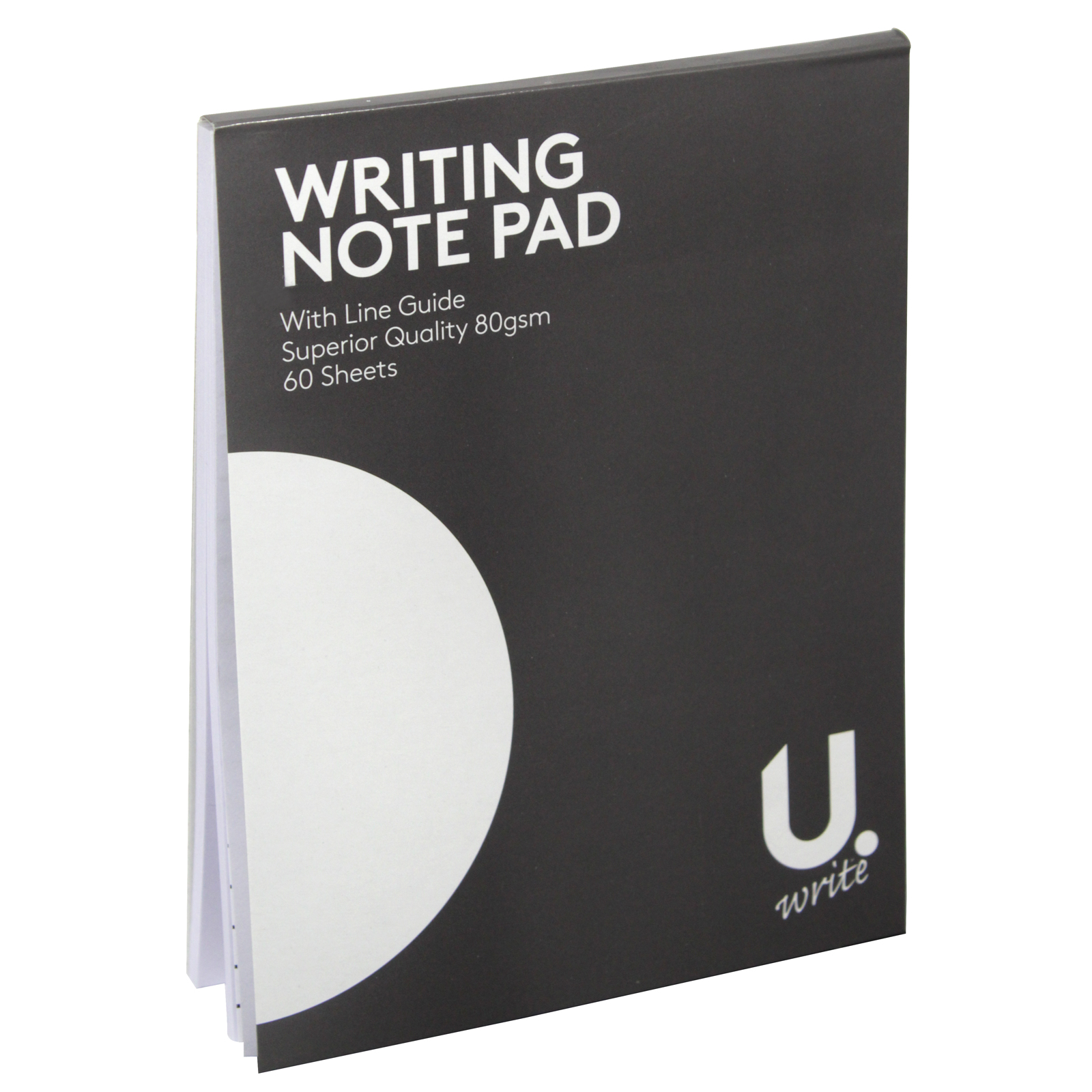 Writing Note Pad - with Line Guide - 80gsm